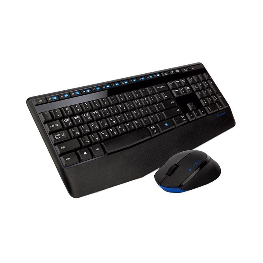 Bộ bàn phím chuột không dây Logitech MK345 Wireless có thiết kế thông minh